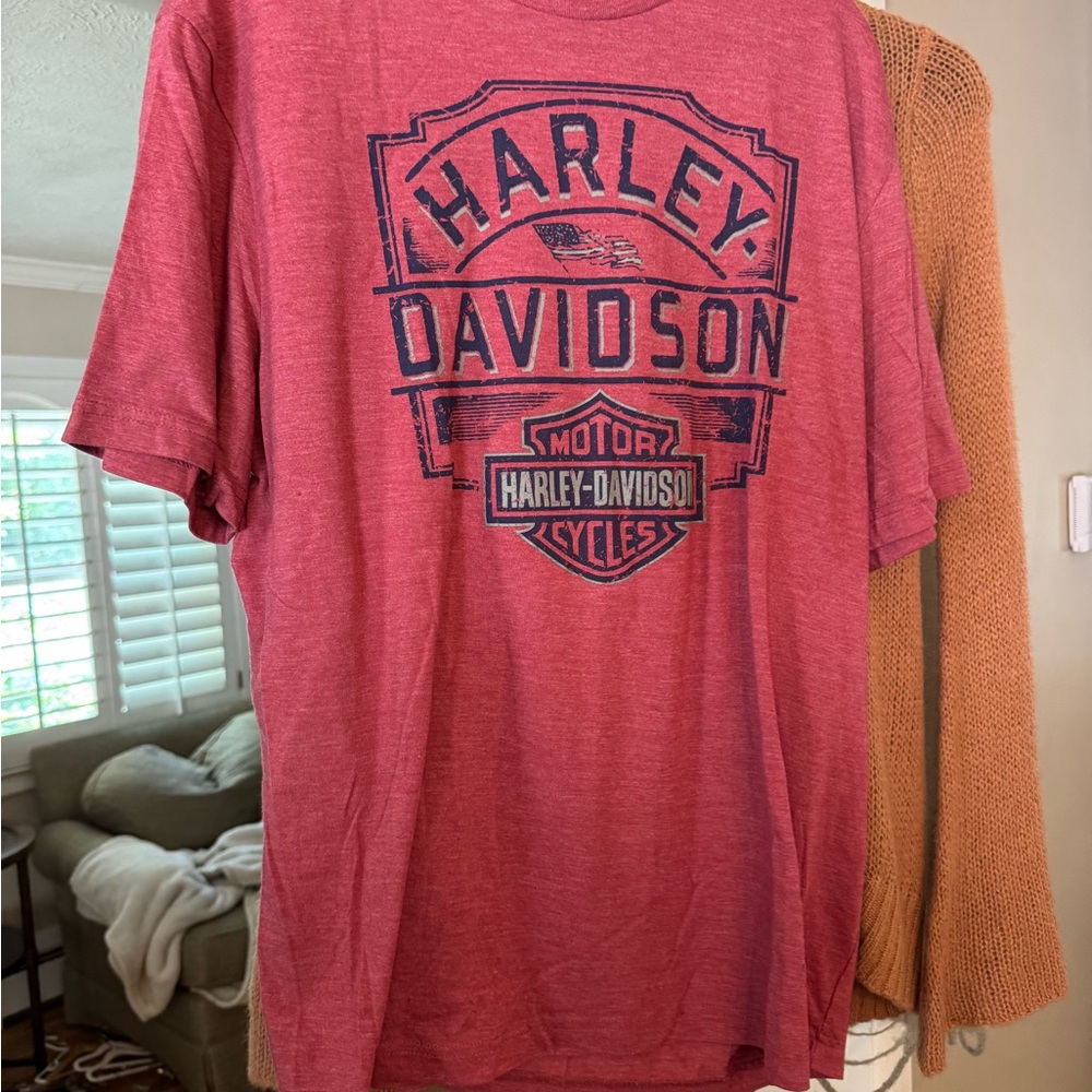 Harley-Davidson Red Short Sleeve Tee